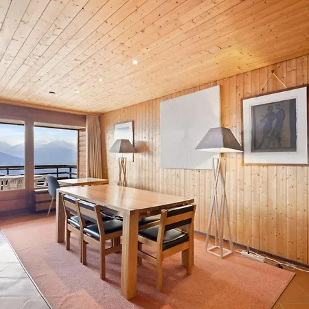 公寓 Mars 503 Sur La Place Du Village A Avec Vue Sur Les Alpes *