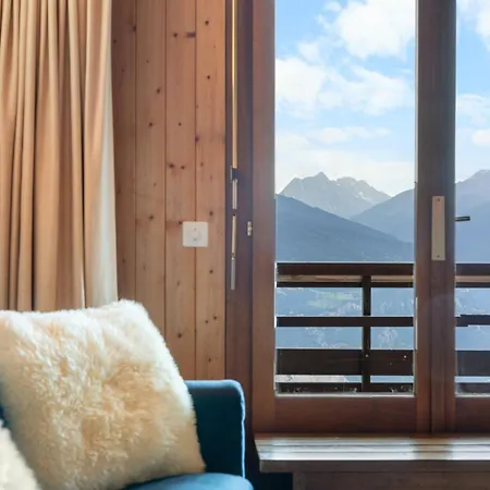 Διαμέρισμα Mars 503 Sur La Place Du Village A Avec Vue Sur Les Alpes