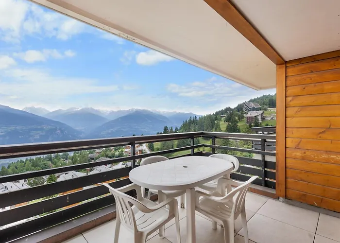 公寓 Mars 503 Sur La Place Du Village A Avec Vue Sur Les Alpes *