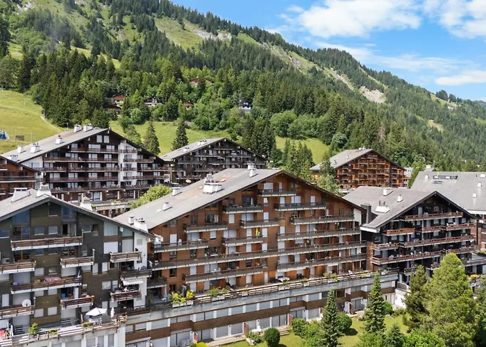 公寓 Mars 503 Sur La Place Du Village A Avec Vue Sur Les Alpes