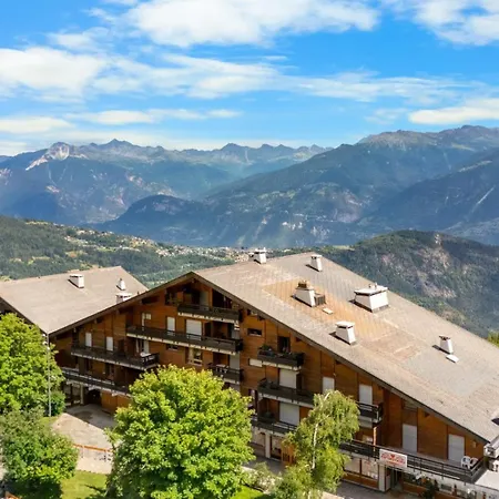 Apartmán Mars 503 Sur La Place Du Village A Avec Vue Sur Les Alpes Anzère